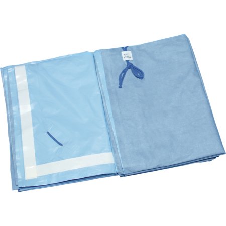 Satchel Sheet - Floor Drape 60 X 64 Inch Blue Nonwoven / Plastic - 59-0900NS