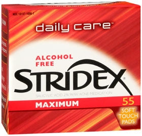 Blistex Stridex Maximum Acne Treatment 55 per Box Pad - 41388009701