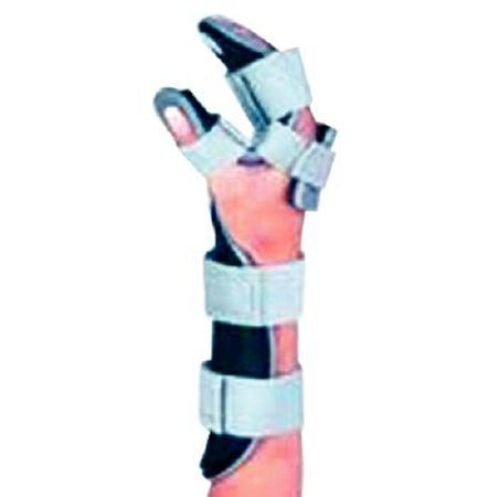 Patterson Medical Supply - Resting Hand Orthosis Plastic Right Hand Blue Large - 55460410