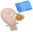 Coloplast SenSura Click Wide Ostomy Kit Two-Piece System Maxi 5/8 to 1-11/16 Inch Stoma Drainable Convex Light, Trim to Fit - 11010