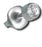 Nemsco PIERCER, EAR W/SIMULATED DIAMOND (6PR/BX) - 586