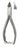 MeisterHand - Nail Nipper Straight 5-5/8 Inch Length Stainless Steel - MH40-212-SS