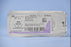 Coated Vicryl Plus - Antibacterial Suture with Needle Absorbable Coated Undyed Suture Braided Polyglactin 910 with Irgacare MP Antibacterial Suture Size 3 - 0 27 Inch Suture 1-Needle 26 mm Length 1/2 Circle Blunt Point Needle - VCPB416H