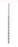 VWR International Kimble Wintrobe Tube Erythrocyte Sedimentation Rate (ESR) Plain 3 X 115 mm 1 mL Without Color Coding Without Closure Glass Tube - 15404-355
