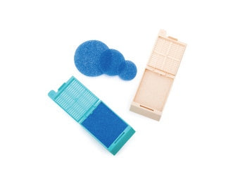 VWR International Biopsy Pad Foam, 3 X 25 X 32 mm, Blue - 18000-262