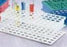 Nalgene Unwire - 3-Tiered Test Tube Rack 72 Place 16 mm Tube Size White 2-3/4 X 5 X 9-3/4 Inch - 66023-534