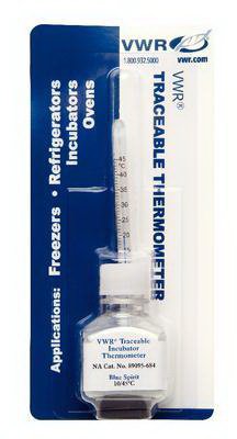 VWR International VWR Refrigerator Thermometer Celsius -2° to 10°C Partial Immersion - 89095-674