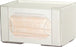 Bowman - PPE Dispenser BOWMAN Wall Mount 1-Box Capacity Clear 7-11/16 W X 4-3/8 H X 4-1/8 D Inch PETG Plastic - FP-121