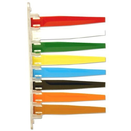Unimed - Midwest Exam Room Signal Flag Wall Mount 8-Flag 4-1/4 X 9-1/4 X 13 Inch - I8PF169438