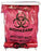 Unimed - Midwest Biohazard Bag Rack with Lid 7.5 X 10.5 X 15.5 Inch, 3 gal., Wire, With Lid - BGRS004003
