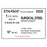 Ethicon Inc,a J & J Company Suture 1 B&S 25 No Needle Ethi-Pack Silver 12X18" Monofilament 12Tb/Bx - DS25