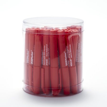 EZ Removable Ink Mini - Skin Marker Red Regular Tip NonSterile - 1445-30