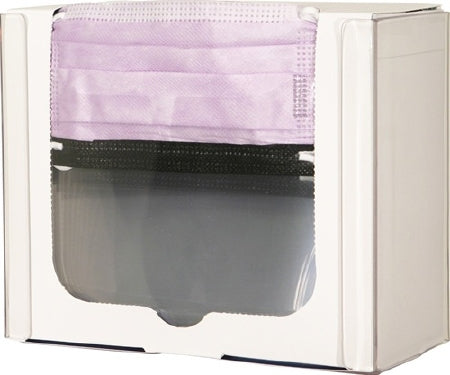 Bowman Manufacturing Bowman PPE Dispenser BOWMAN Clear PETG Plastic Manual 1 Box Wall Mount - FP-038-DISP
