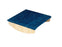 Fabrication - Rocker Board 18 X 18 X 5 Inch Blue / Natural - 32-2023