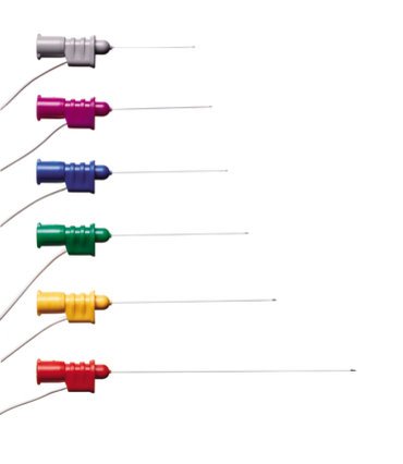 Ambu Neuroline Inoject - EMG Needle Electrode with Leadwire 27 Gauge X 1-2/5 Inch Length X 30 Inch Lead Length Coated Stainless Steel Sterile Sharp Beveled Tip Disposable - 74435-40/10
