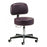 Premier Series - Exam Stool Upholstered Back Pneumatic Height Adjustment 5 Casters Slate Blue - Clinton Industries - 2156-21-3SB