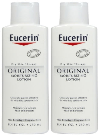 BSN Jobst Eucerin Original Hand and Body Moisturizer 16.9 oz. Pump Bottle Unscented Lotion - 72140110208