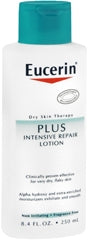 Beiersdorf Eucerin Intensive Repair Hand and Body Moisturizer 8.4 oz. Bottle Unscented Lotion - 7214011015