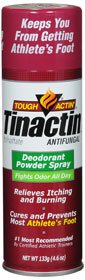 Bayer Tinactin Antifungal 1% Strength Spray 4.6 oz. Can - 31101741007