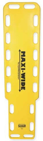 Emergency Products & Research Bak-Pak Maxi-Wide Backboard 1000 lbs. Orange MDPE Plastic - EP-103-ORN