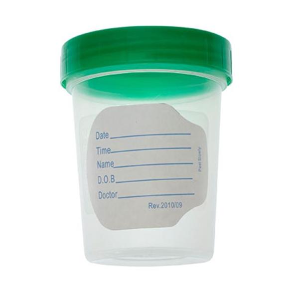 Amsino International Amsure Specimen Container 4Oz Sterile 100/Ca - AS340