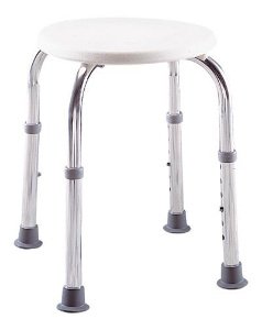 Lumex - Shower Stool Without Arms Aluminum Frame - 2060A
