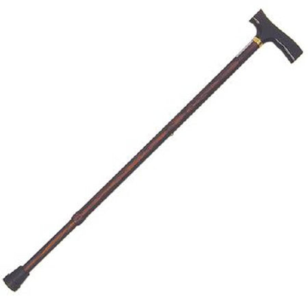 Patterson Medical Supply Round Handle Cane Aluminum 32 to 36 Inch Height Cyclone Green - 926914