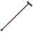 Patterson Medical Supply Round Handle Cane Aluminum 32 to 36 Inch Height Cyclone Green - 926914