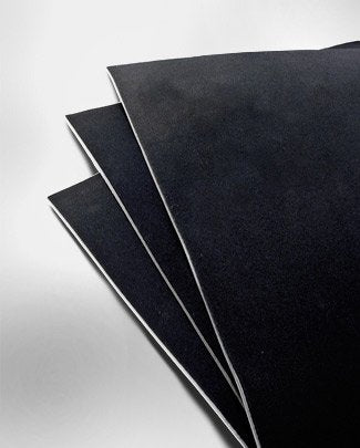Exos - Splinting Material 1/2 X 18 X 24 Inch Thermoplastic Black - 800-50-1111