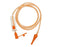 Specialty Medical Products NeoMed Enteral Only Extension Set 48 Inch Orange Male/Female, Large Bore, PVC - NM-48ENENB