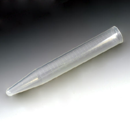 Globe Scientific - Centrifuge Tube Conical Bottom Plain 16.6 X 120 mm 15 mL Without Color Coding Without Closure Polypropylene Tube - 6266