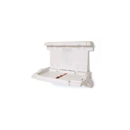 Saalfeld Redistribution Baby Changing Station Horizontal Mount Gray Polypropylene - FG781888LPLAT