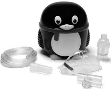 Graham-Field Neb-U-Tyke Penguin Compressor Nebulizer System Small Volume 8 mL Pediatric Aerosol Mask / Mouthpiece - JB77100