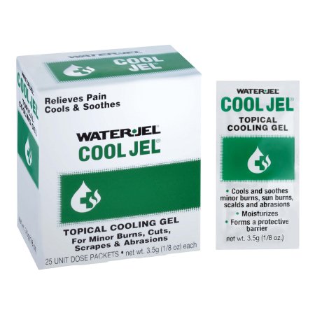 Water Jel Cool Jel - Burn Relief Topical Gel 3.5 Gram Individual Packet - CJ25-600.00.000