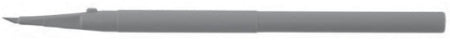 Beaver - Micro Stab Knife Conventional Stainless Steel / Plastic 5 mm Depth Full Handle Sterile Disposable - 0001521