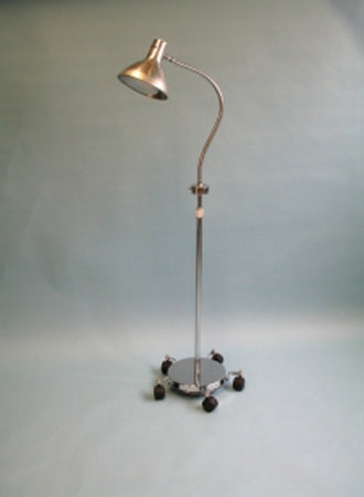 Brandt Industries Gooseneck Exam Light Floor Standing Incandescent Chrome - 43113CHR