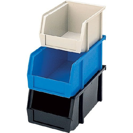 Intermetro Industries Metro Storage Bin Gray Polypropylene 7.4 X 4.1 X 3 Inch - SB90743NAT