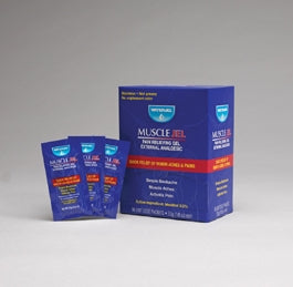 Water Jel Muscle Jel Topical Pain Relief 3.5% Strength Menthol Topical Gel 96 per Box - J1152