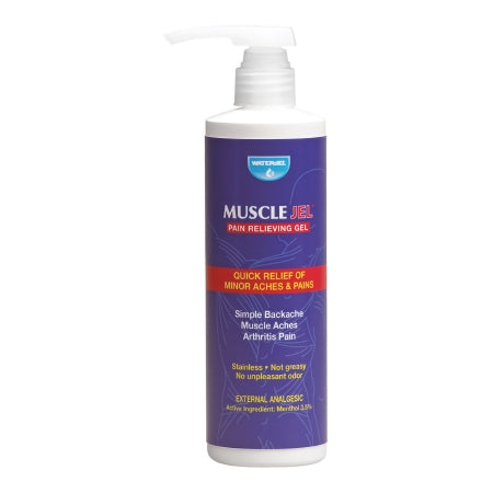Muscle Jel - Topical Pain Relief 3.5% Strength Menthol Topical Gel 16 oz. - MJ16-6.00.000