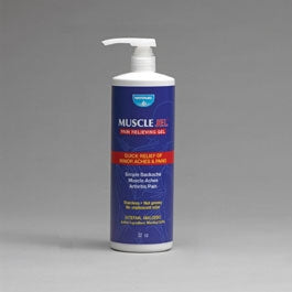 Water Jel Muscle Jel Topical Pain Relief 3.5% Strength Menthol Topical Gel 32 oz. - J32-4