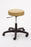 Brandt Industries Econobuoy Exam Stool Backless Pneumatic Height Adjustment 5 Casters Saddle Tan - 13421STN