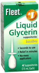 C.B. Fleet Fleet Laxative Suppository 7.5 mL 5.4 Gram Strength Glycerin - 132018582