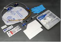 AMSure - Indwelling Catheter Tray Foley 14 Fr. 5 cc Balloon Silicone - AS89314S