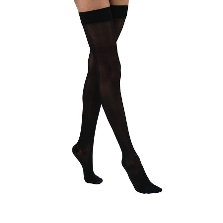 JOBST Ultrasheer - Compression Stocking Thigh High Medium Classic Black Closed Toe - 117230