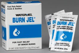 Water Jel Water Jel Burn Jel Burn Relief 25 per Box Topical Gel Individual Packet - 600U-1