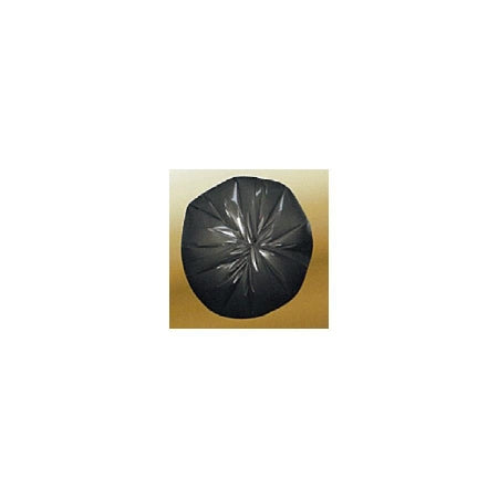 Saalfeld Redistribution Tru-Mil Trash Bag XX Heavy Duty 62 gal. Black LLDPE 1.50 Mil. 46 X 50 Inch Star Seal Bottom Flat Pack - TM465015B
