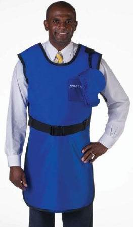 Wolf X-Ray - X-Ray Apron Blue Coat Style Medium - 63001LW-20