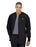 Landau Uniforms Warm-Up Jacket Black Medium Long Sleeves Hip Length - 7525BKPMED