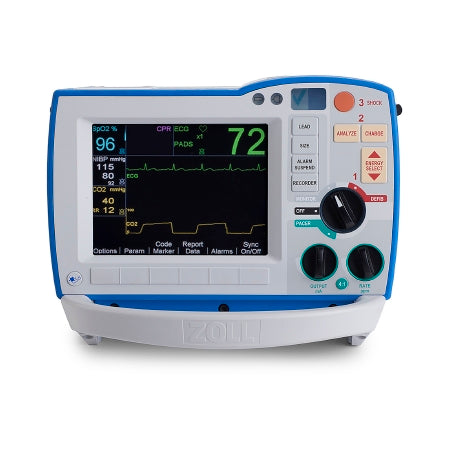 R Series ALS - Defibrillator Unit Automatic / Manual Operation Electrode / Paddle Contact - Zoll Medical - 30320000001130012