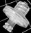 Salter Labs Hydrophobic Antimycrobial Filter - 1001-0-25